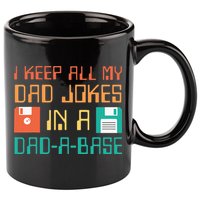 Fathers Day Gift Dad A Base Funny Dad Joke Dad 11oz C Handle Ceramic Mug
