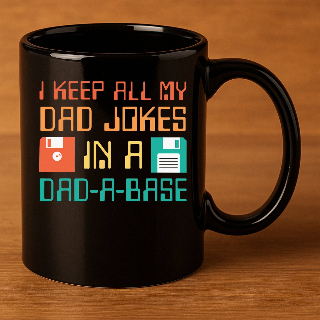 Fathers Day Gift Dad A Base Funny Dad Joke Dad 11oz C Handle Ceramic Mug