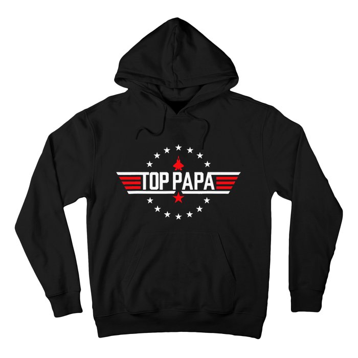 Fathers Day Gift Papa Gift From Grandkids Son Daughter Hoodie