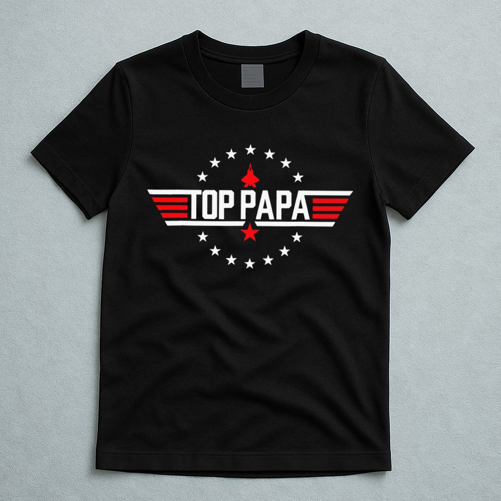 Fathers Day Gift Papa Gift From Grandkids Son Daughter T-Shirt