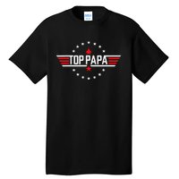 Fathers Day Gift Papa Gift From Grandkids Son Daughter Tall T-Shirt