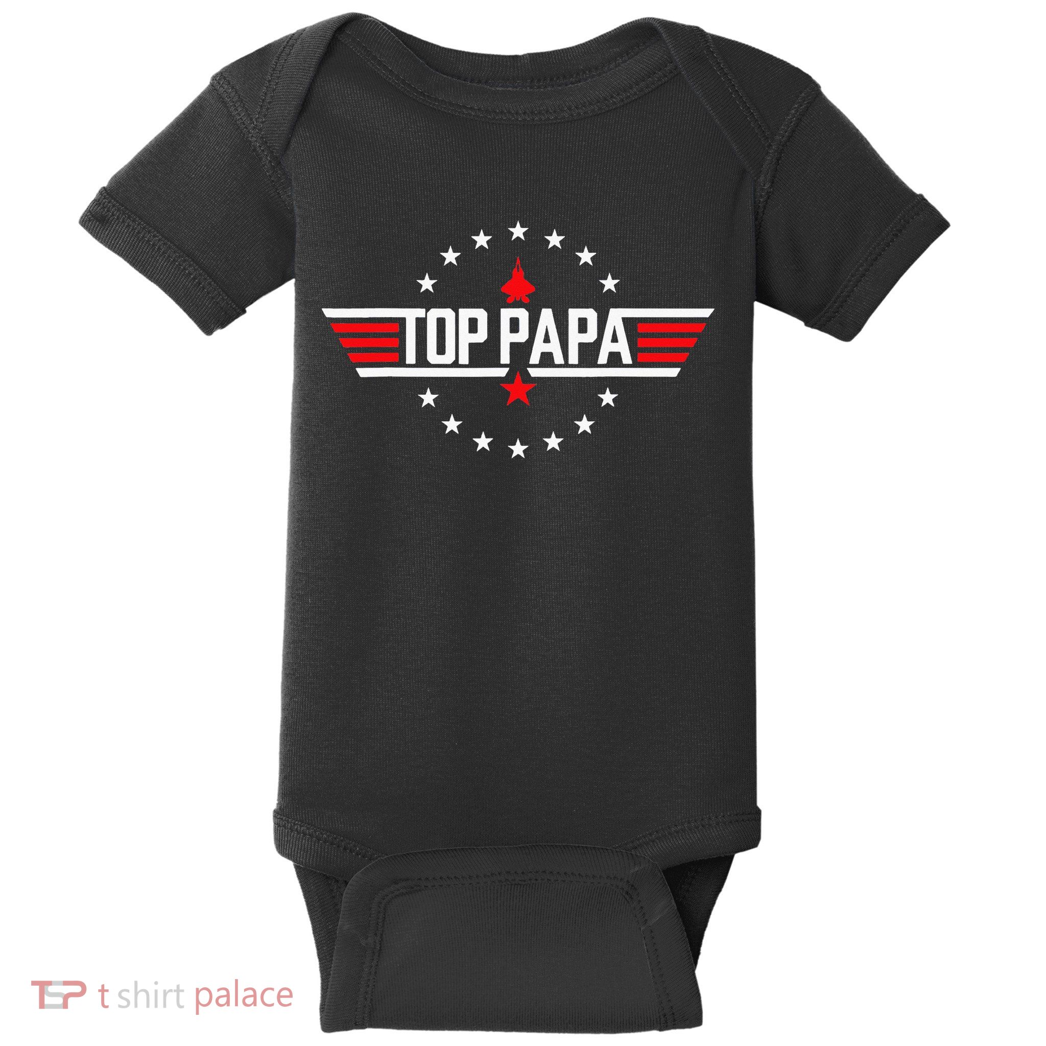 Fathers Day Gift Papa Gift From Grandkids Son Daughter Baby Bodysuit