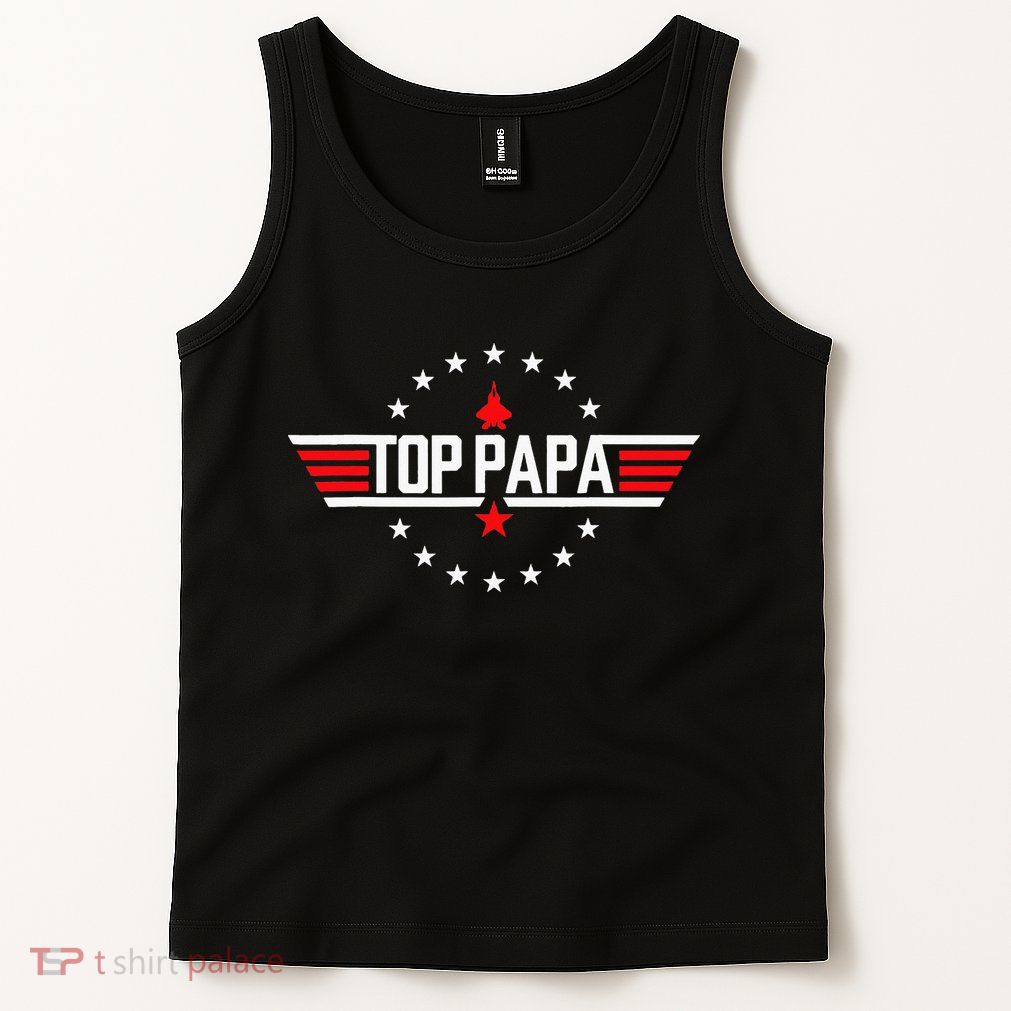 Fathers Day Gift Papa Gift From Grandkids Son Daughter Tank Top
