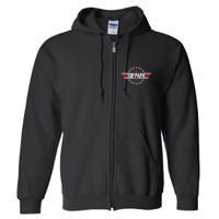 Fathers Day Gift Papa Gift From Grandkids Son Daughter Full Zip Hoodie