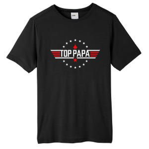 Fathers Day Gift Papa Gift From Grand Son Daughter Tall Fusion ChromaSoft Performance T-Shirt