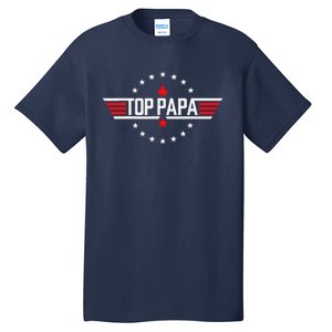 Fathers Day Gift Papa Gift From Grand Son Daughter Tall T-Shirt