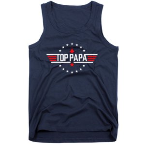 Fathers Day Gift Papa Gift From Grand Son Daughter Tank Top