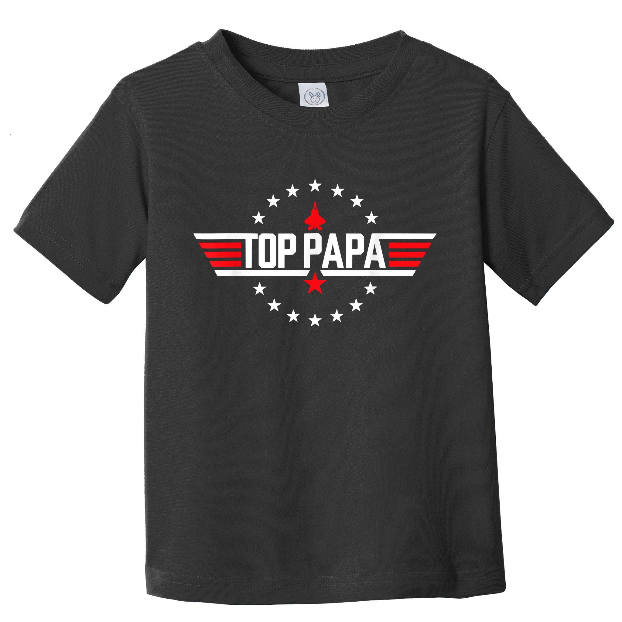 Fathers Day Gift Papa Gift From Grandkids Son Daughter Toddler T-Shirt