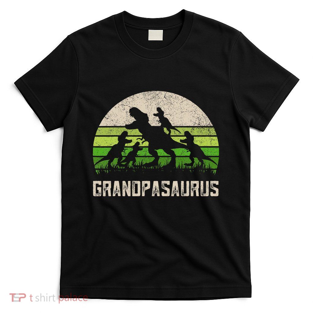 Fathers Day Grandpa Grandpasaurus Dinosaur T-Shirt