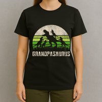 Fathers Day Grandpa Grandpasaurus Dinosaur T-Shirt