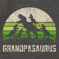 Fathers Day Grandpa Grandpasaurus Dinosaur Vector Backpack