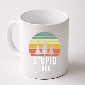 Funny Disc Golf Retro Hit Trees And Curse Disc Golfer Lovers Coffee Mug