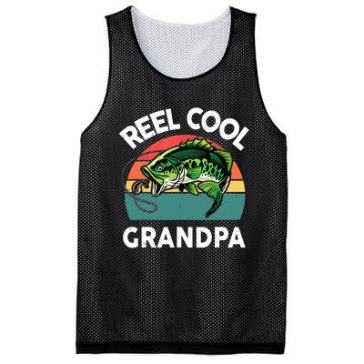 Fathers Day Gift Reel Cool Grandpa Dad Papa Poppop Fishing Mesh Reversible Basketball Jersey Tank