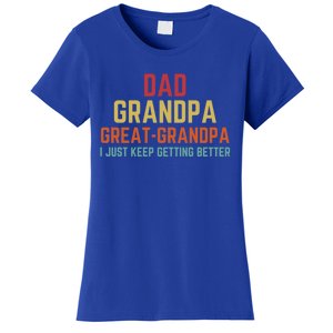 Fathers Day Gift From Grand Dad Grandpa Great Grandpa Gift Women's T-Shirt