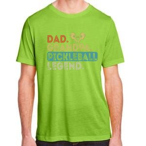 Funny Dad Grandpa Dad Grandpa Pickleball Legend Pickleball Gift Adult ChromaSoft Performance T-Shirt