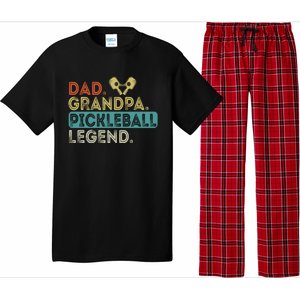 Funny Dad Grandpa Dad Grandpa Pickleball Legend Pickleball Gift Pajama Set