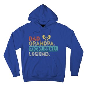 Funny Dad Grandpa Dad Grandpa Pickleball Legend Pickleball Gift Hoodie