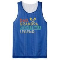 Funny Dad Grandpa Dad Grandpa Pickleball Legend Pickleball Gift Mesh Reversible Basketball Jersey Tank