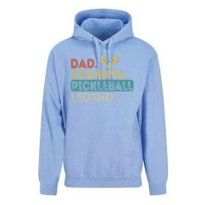 Funny Dad Grandpa Dad Grandpa Pickleball Legend Pickleball Gift Unisex Surf Hoodie