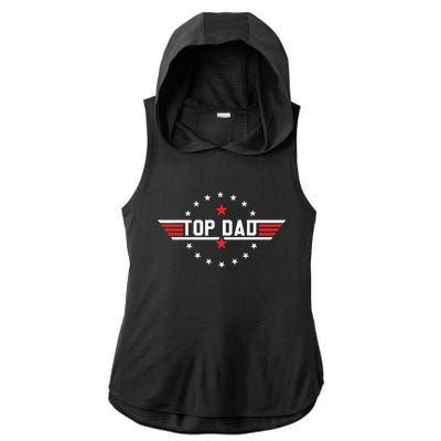 Fathers Day Gift Dad Gift From Grandkids Son Daughter Ladies PosiCharge Tri-Blend Wicking Draft Hoodie Tank