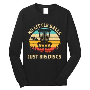 Funny Disc Golf Design Disc Golf Lover Player Long Sleeve Shirt