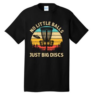 Funny Disc Golf Design Disc Golf Lover Player Tall T-Shirt