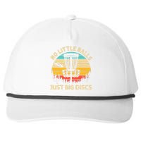 Funny Disc Golf Design Disc Golf Lover Player Snapback Five-Panel Rope Hat