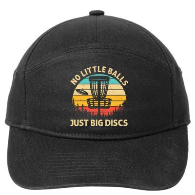 Funny Disc Golf Design Disc Golf Lover Player 7-Panel Snapback Hat