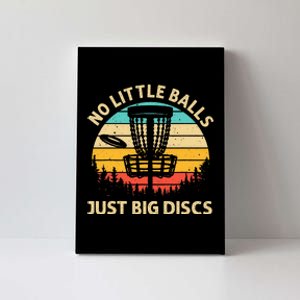 Funny Disc Golf Design Disc Golf Lover Player Canvas