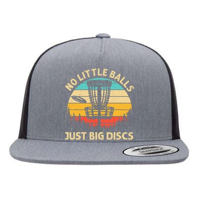 Funny Disc Golf Design Disc Golf Lover Player Flat Bill Trucker Hat