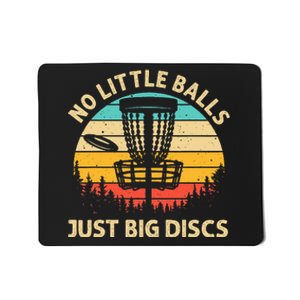 Funny Disc Golf Design Disc Golf Lover Player Mousepad