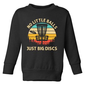 Funny Disc Golf Design Disc Golf Lover Player Toddler Sweatshirt