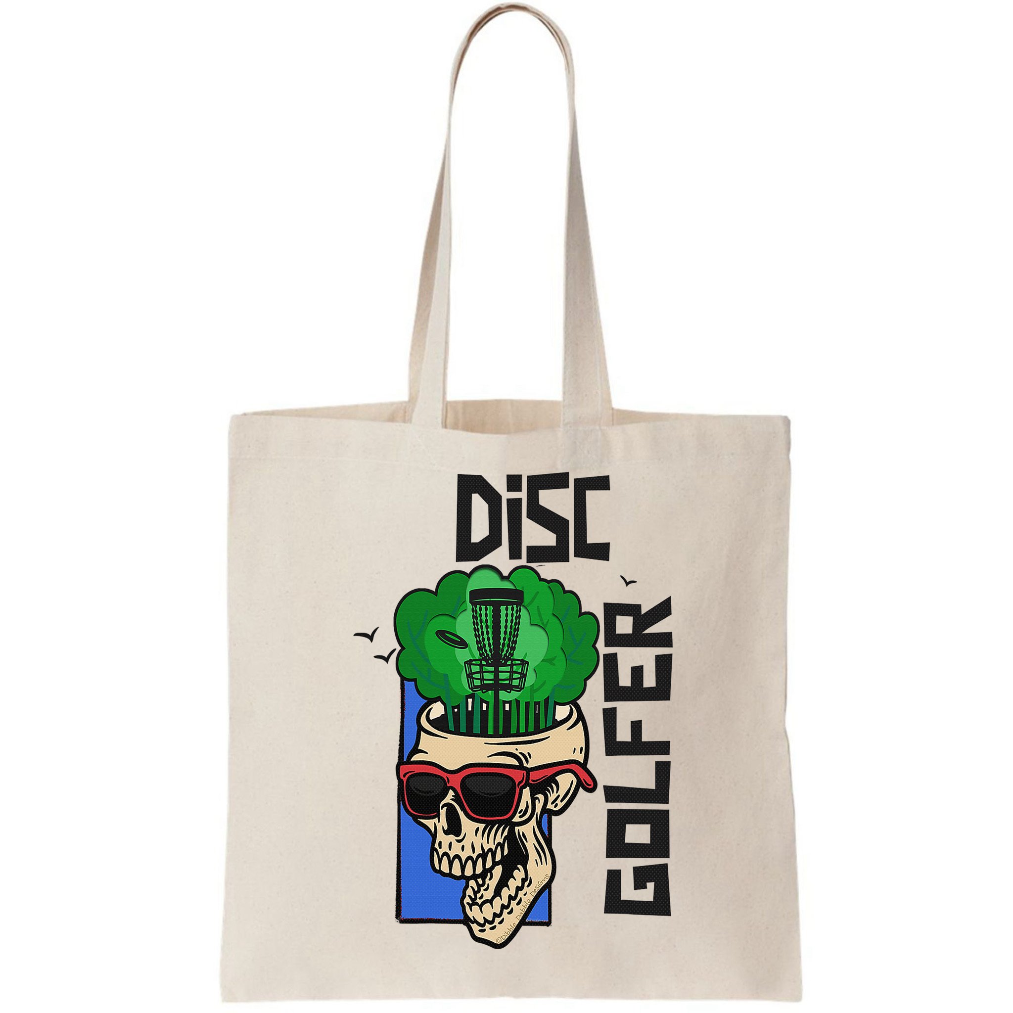 Funny Disc Golf on the Brain - Disc Golf Bag