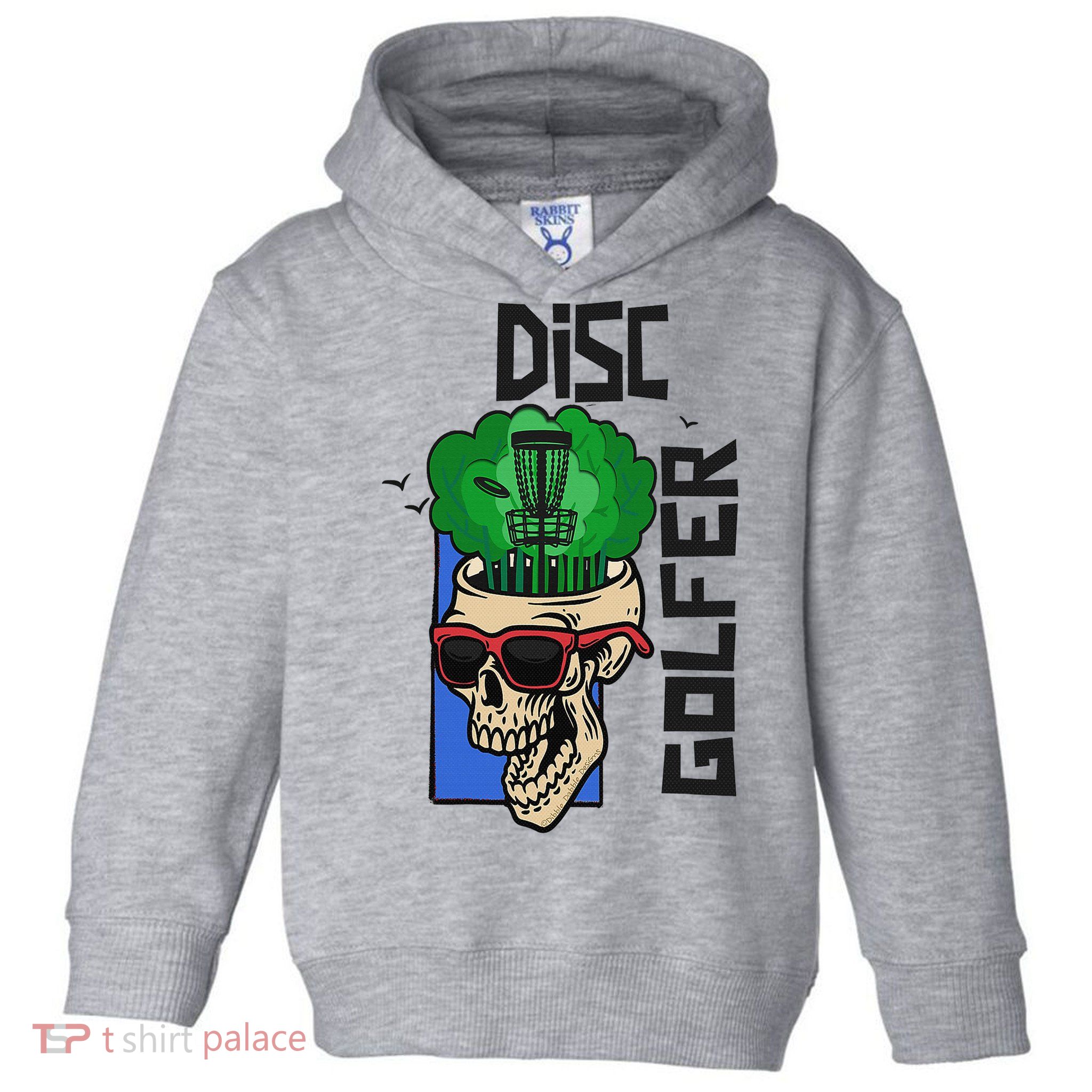 Funny Disc Golf on the Brain - Disc Golf Toddler Hoodie