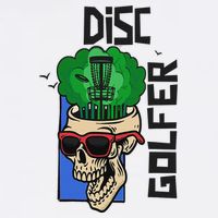 Funny Disc Golf on the Brain - Disc Golf Cooling Performance Crew T-Shirt