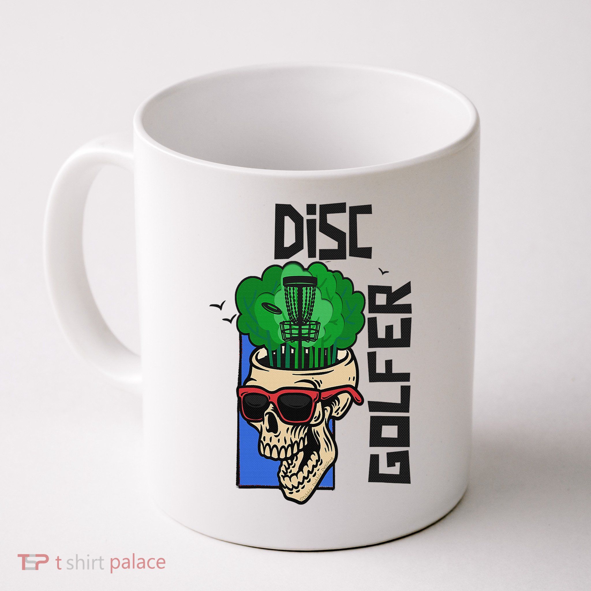 Funny Disc Golf on the Brain - Disc Golf Mug