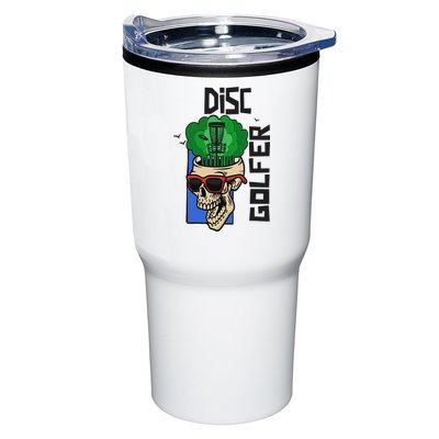 Funny Disc Golf on the Brain - Disc Golf Tumbler