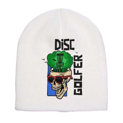 Funny Disc Golf on the Brain - Disc Golf Short Acrylic Beanie