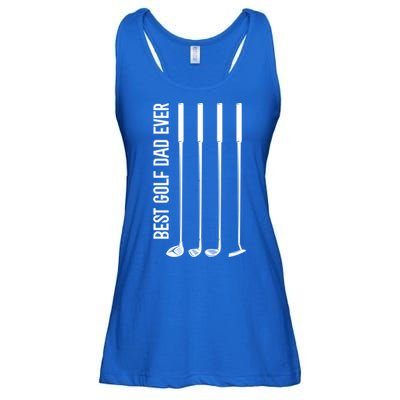 Father's Day Golf Clubs Best Golf Dad Ever Gift For Dad Ladies Essential Flowy Tank