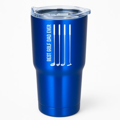 Father's Day Golf Clubs Best Golf Dad Ever Gift For Dad Tumbler