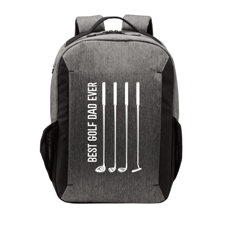 Father's Day Golf Clubs Best Golf Dad Ever Gift For Dad Vector Backpack