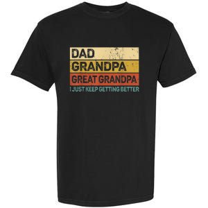  Fathers Day Gift from GrandKid Dad Grandpa Great Grandpa Garment-Dyed Heavyweight T-Shirt