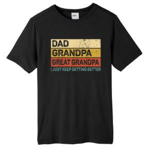  Fathers Day Gift from GrandKid Dad Grandpa Great Grandpa Tall Fusion ChromaSoft Performance T-Shirt