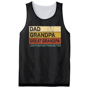  Fathers Day Gift from GrandKid Dad Grandpa Great Grandpa Mesh Reversible Basketball Jersey Tank