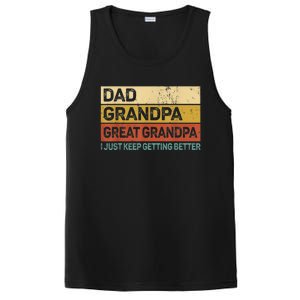  Fathers Day Gift from GrandKid Dad Grandpa Great Grandpa PosiCharge Competitor Tank