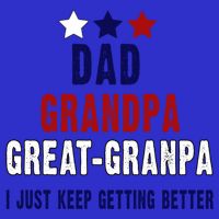 Fathers Day Gift From Grand Dad Grandpa Great Grandpa Gift T-Shirt