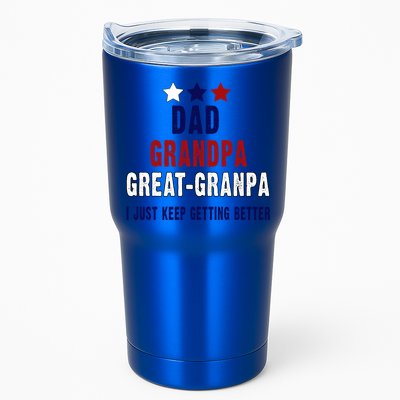 Fathers Day Gift From Grand Dad Grandpa Great Grandpa Gift Tumbler