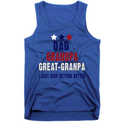 Fathers Day Gift From Grand Dad Grandpa Great Grandpa Gift Tank Top