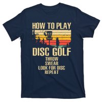 Funny Disc Golf Design For Women Disc Golf Player Lover T-Shirt