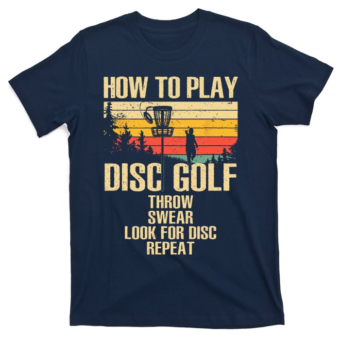 Funny Disc Golf Design For Women Disc Golf Player Lover T-Shirt